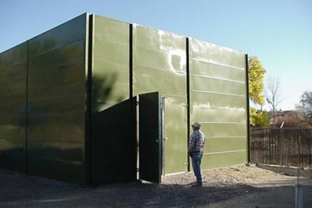 Noise Control Barrier for Outdoor Equipment